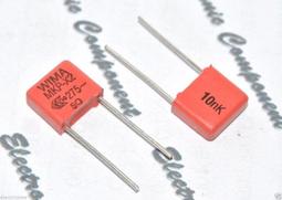 德國WIMA MKP-Y2 0.01uF(10nF) 300Vac 10% 腳距:15mm Y2電容 1顆1標 歷史價格詳細信息