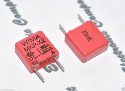 德國WIMA MKP-Y2 0.01uF(10nF) 300Vac 10% 腳距:15mm Y2電容 1顆1標 歷史價格詳細信息