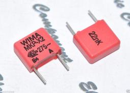 德國WIMA MKP-Y2 0.01uF(10nF) 300Vac 10% 腳距:15mm Y2電容 1顆1標 歷史價格詳細信息