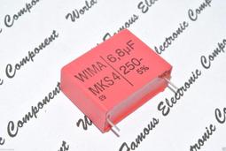 德國WIMA MKS4 6.8uF(6800nF) 400V 5% 腳距:37.5mm 金屬膜電容 1顆1標 歷史價格詳細信息