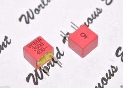 德國WIMA FKP2 3300P(3.3nF) 250V 2.5% 腳距:5mm 金屬膜電容 1顆1標 歷史價格詳細信息