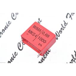 德國WIMA MKS4 6.8uF(6800nF) 400V 5% 腳距:37.5mm 金屬膜電容 1顆1標 歷史價格詳細信息