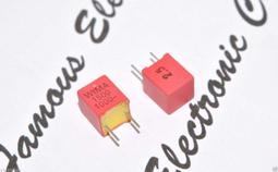 德國WIMA FKP2 1800P(1.8nF) 100V 2.5% 腳距:5mm 金屬膜電容 1顆1標 歷史價格詳細信息