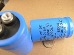 [中谷屋]電解電容 CJ10A-63V 47uF  UCC SPRAGUE 511D D10.5xH16.5 歷史價格詳細信息