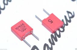 德國WIMA MKP2 0.1uF(100nF) 100V 5% 腳距:5mm 金屬膜電容 1顆1標 歷史價格詳細信息