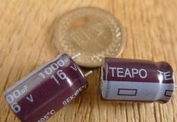 【電解電容】TEAPO 臺產鋁電解電容 50v1uf 5*11 智寶SEK系列 高頻 1uf/50v 歷史價格詳細信息