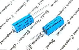 PHILIPS 165 47uF 50V 16*35mm 耐溫125度 耐高溫 立式電解電容 1顆1標 歷史價格詳細信息