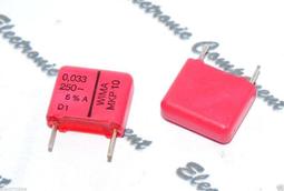德國WIMA MKP10 0.33uF(330nF) 400V 5% 腳距:22.5mm 金屬膜電容 1顆1標 歷史價格詳細信息