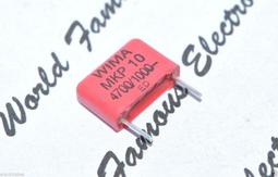 德國WIMA MKP10 1000P(1nF) 400V 5% 腳距:7.5mm 金屬膜電容 1顆1標 歷史價格詳細信息