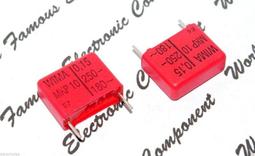 WIMA MKP10 0.15UF 2000V 15X26X31MM腳距27MM銅腳音頻電容德國產 歷史價格詳細信息