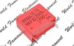 WIMA MKP10 0.15UF 2000V 15X26X31MM腳距27MM銅腳音頻電容德國產 歷史價格詳細信息