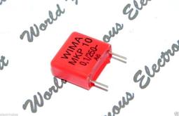 德國WIMA MKC10 0.1uF(100nF) 250V 5% 腳距:15mm 金屬膜電容 1顆1標 歷史價格詳細信息
