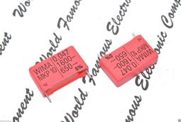 德國WIMA MKP10 0.47uF(470nF) 250V 5% 腳距:22.5mm 金屬膜電容 1顆1標 歷史價格詳細信息