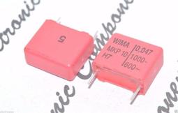 德國WIMA MKP10 0.47uF(470nF) 250V 5% 腳距:22.5mm 金屬膜電容 1顆1標 歷史價格詳細信息