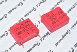 德國WIMA 400V0.68uF MKC10低損耗銅腳音頻薄膜電容 腳距27MM 歷史價格詳細信息
