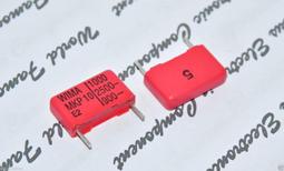 德國WIMA MKP10 1500P(1.5nF) 2500V 5% 腳距:15mm 金屬膜電容 1顆1標 歷史價格詳細信息