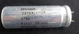 拆機電容 SPRAGUE 美國思碧電解電容1500UF 400V 64*106mm 歷史價格詳細信息