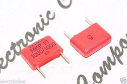 德國WIMA MKP10 1500P(1.5nF) 2500V 5% 腳距:15mm 金屬膜電容 1顆1標 歷史價格詳細信息