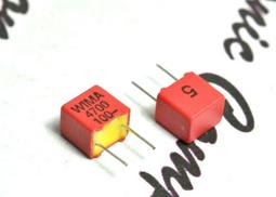 德國WIMA FKP2 4700P(4.7nF) 100V 1% 腳距:5mm 金屬膜電容 1顆1標 歷史價格詳細信息