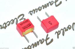 德國WIMA FKP2 1800P(1.8nF) 100V 2.5% 腳距:5mm 金屬膜電容 1顆1標 歷史價格詳細信息