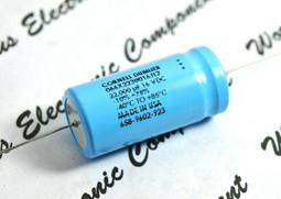 美國CDE 臥式電解電容器 WBR 100uF 50V D14 L40 Mm 歷史價格詳細信息