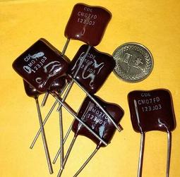 [中谷屋]銀雲母電容NC53C-1000PF 500V 5%&nbsp;CMR06F軍規JAN CDC&nbsp; 雙面印字 歷史價格詳細信息