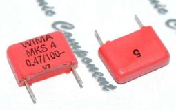 德國WIMA MKS4 0.47uF(470nF) 250V 5% 腳距:10mm 金屬膜電容 1顆1標 歷史價格詳細信息