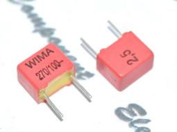 德國WIMA FKP2 220P(0.22nF) 63V 5% 腳距:5mm 金屬膜電容 1顆1標 歷史價格詳細信息