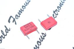 德國WIMA MKS4 0.22uF(220nF) 400V 5% 腳距:15mm 金屬膜電容 1顆1標 歷史價格詳細信息