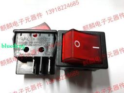 臺灣進口CANAL 船型開關 R210 4腳2檔 16A 250V 紅燈翹板開關 歷史價格詳細信息