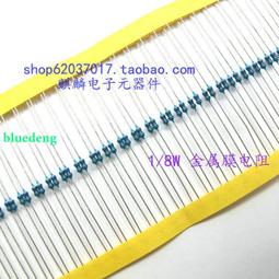 18R 18歐 1/2W金屬膜電阻 1% 五色環0.5W 編帶裝100只 W142-6 -5 [324822] 歷史價格詳細信息