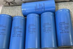 拆機電容 SPRAGUE 美國思碧電解電容1500UF 400V 64*106mm 歷史價格詳細信息