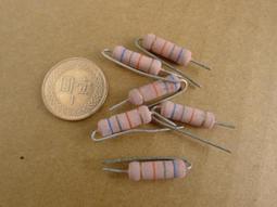 6.8K 2W金屬膜電阻 1% 五色環2W （50只） W142-6 -5 [324667] 歷史價格詳細信息