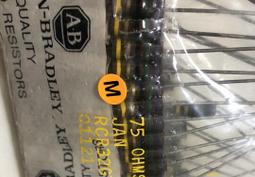 [中谷屋NC33P] 200R 0.25W 1/4W AB碳精電阻5色碼 非掏寶貨(99R-990R) 歷史價格詳細信息