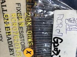 [中谷屋NC33P] 200R 0.25W 1/4W AB碳精電阻5色碼 非掏寶貨(99R-990R) 歷史價格詳細信息