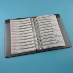 貼片電阻/電容本包0402 0603 0805 1206 0.5W貼片穩壓管樣品本冊~閒雜鋪子 歷史價格詳細信息