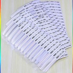 熱賣0805封裝貼片電阻本 精度1% 電子元器件樣品本手冊 170種各50個 歷史價格詳細信息