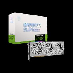 微星 GeForce RTX 4060 Ti GAMING X SLIM 16G   顯示卡 歷史價格詳細信息