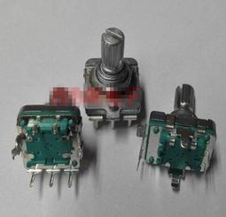 EC16旋轉編碼器電位器編碼開關半軸20MM 3腳三腳可調音量增強型 歷史價格詳細信息
