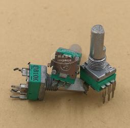 RK097NS G N單聯雙聯電位器B5K/10K/20K/50K/100K音量音響帶開關~閒雜鋪子 歷史價格詳細信息