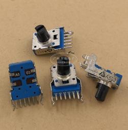 RK12型 單排6腳 雙聯旋轉電位器 B1K B10K 電子樂器調音音量8MM柄 歷史價格詳細信息