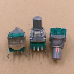 RK097NS G N單聯雙聯電位器B5K/10K/20K/50K/100K音量音響帶開關~閒雜鋪子 歷史價格詳細信息