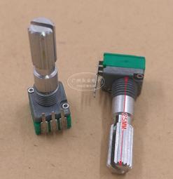 RK097NS G N單聯雙聯電位器B5K/10K/20K/50K/100K音量音響帶開關~閒雜鋪子 歷史價格詳細信息