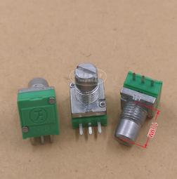 RK097NS G N單聯雙聯電位器B5K/10K/20K/50K/100K音量音響帶開關~閒雜鋪子 歷史價格詳細信息