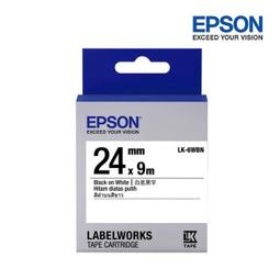 EPSON LK-6WBN C53S655401 一般系列白底黑字標籤帶 寬度24mm 歷史價格詳細信息