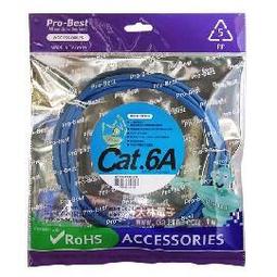 Pro-Best 柏旭佳 Cat.6a 超六類FUTP 4對 10G極速網路線 10M 歷史價格詳細信息