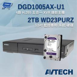 AVTECH 陞泰 DGD1009AIX-U1 H.265 8路 4K 800萬 AI 錄影主機 監視主機 DVR 8MP 8路主機 歷史價格詳細信息