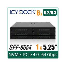 ICY DOCK 4層式 U.2 NVMe SSD PCIe 4.0 轉 5.25” 裝置空間 硬碟抽取盒 (MB699VP-B V2) 歷史價格詳細信息