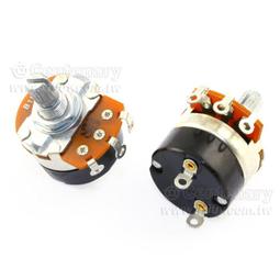 可變電阻-帶開關 500Kohm &plusmn;20% 24S1-B500K,L-15KC/CI #103668 (2個/包) 歷史價格詳細信息