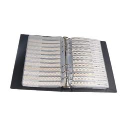 熱賣貼片電阻本電容本0201 0402 0603 0805 1206電阻包電容包樣品本 歷史價格詳細信息